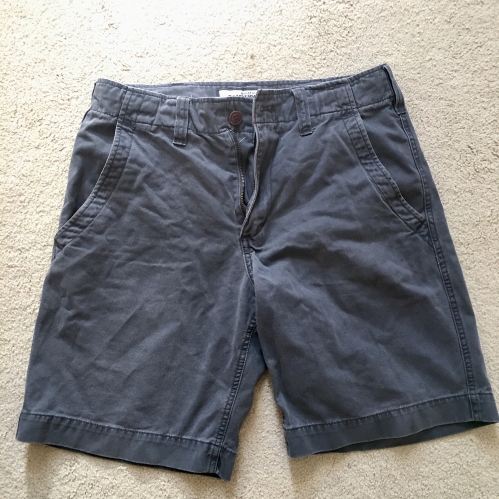 Grey Campus Crew Shorts 31 Inches